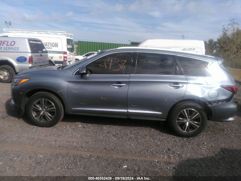 2019 Infiniti Qx60 Luxe VIN: 5N1DL0MMXKC500282 Lot: 40352438