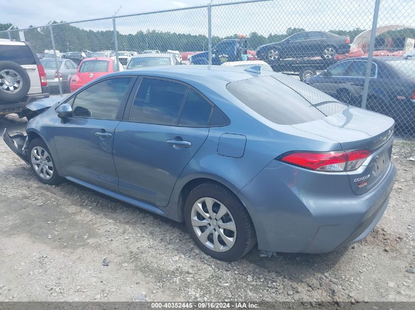 2020 Toyota Corolla Le VIN: 5YFEPRAE4LP071924 Lot: 40352445