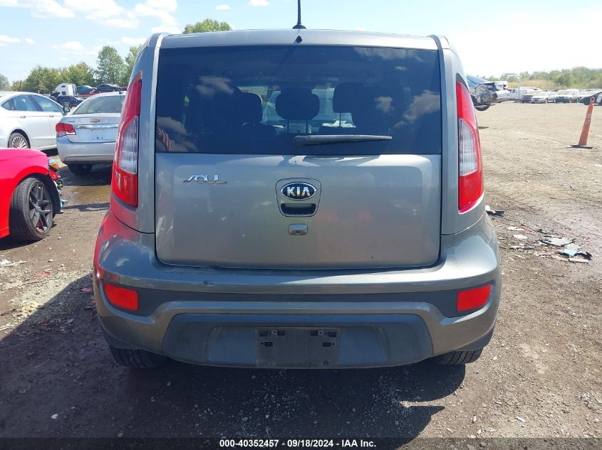 2013 Kia Soul + VIN: KNDJT2A61D7629516 Lot: 40352457