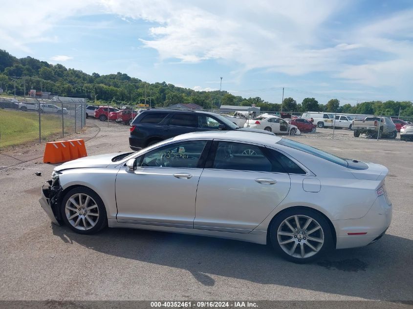 2016 Lincoln Mkz VIN: 3LN6L2G95GR622391 Lot: 40352461