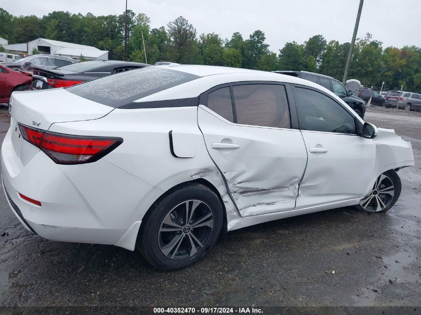 2020 Nissan Sentra Sv Xtronic Cvt VIN: 3N1AB8CV1LY213976 Lot: 40352470