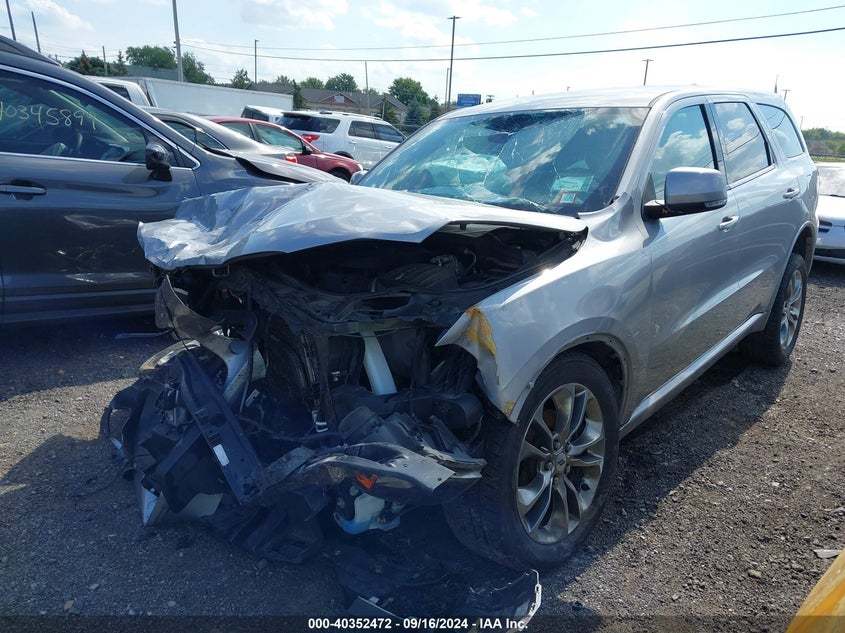 VIN 1C4RDJDG3KC755993 2019 DODGE DURANGO GT PLUS AWD