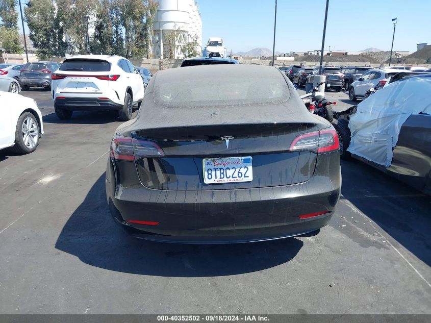 2019 Tesla Model 3 Long Range/Mid Range/Standard Range/Standard Range Plus VIN: 5YJ3E1EA4KF395861 Lot: 40352502