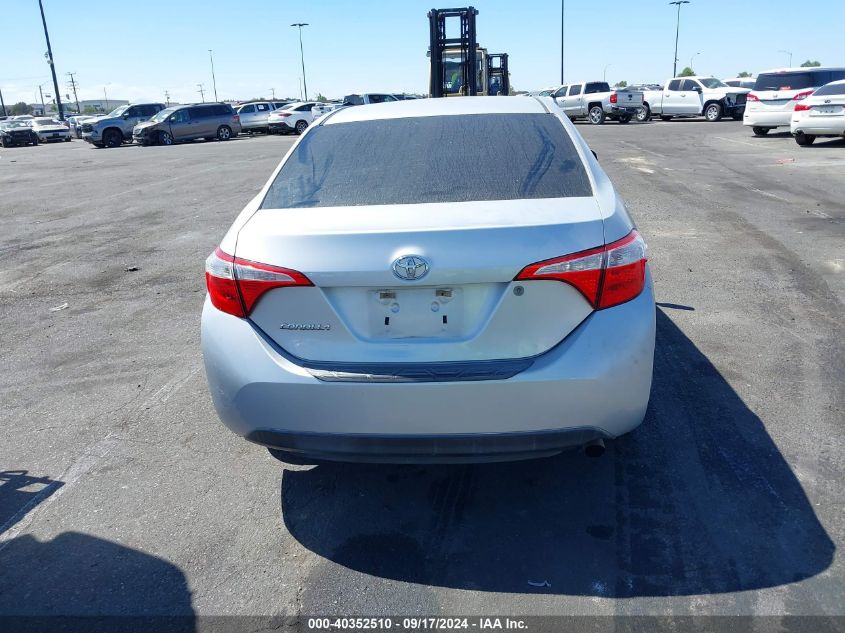 2014 Toyota Corolla L/Le/Le Plus/Le Premium/S/S Plus/S Premium VIN: 5YFBURHE4EP108409 Lot: 40352510