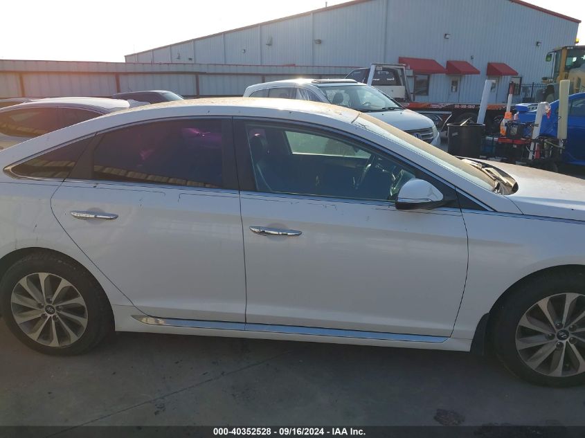 2015 Hyundai Sonata Sport/Limited VIN: 5NPE34AF7FH142266 Lot: 40352528