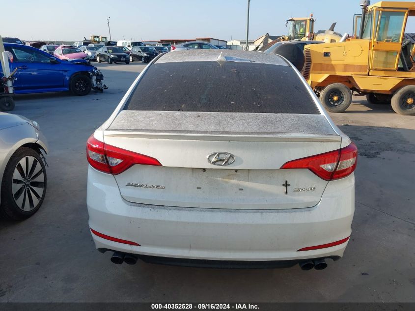 2015 Hyundai Sonata Sport/Limited VIN: 5NPE34AF7FH142266 Lot: 40352528