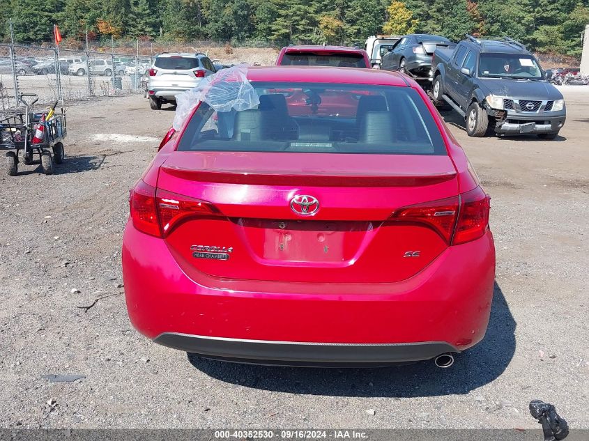 2018 Toyota Corolla Se VIN: 2T1BURHE5JC070084 Lot: 40352530