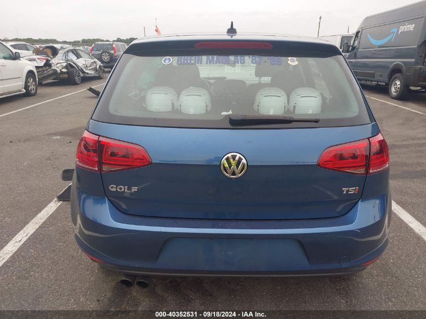 3VW217AU3HM061607 2017 Volkswagen Golf S/Wolfsburg/Se/Sel