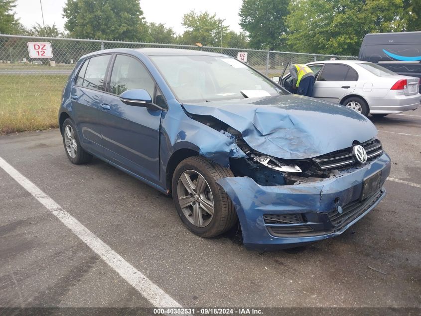 3VW217AU3HM061607 2017 VOLKSWAGEN GOLF - Image 1