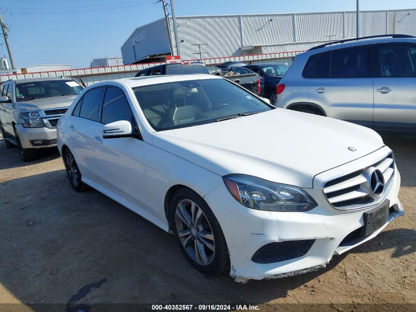 WDDHF5KBXFB138743 2015 MERCEDES-BENZ E CLASS - Image 1