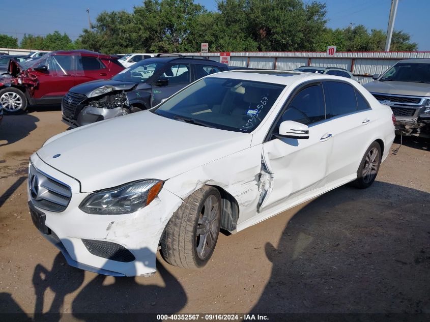 WDDHF5KBXFB138743 2015 MERCEDES-BENZ E CLASS - Image 2