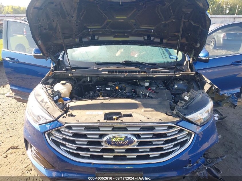 2020 Ford Edge Sel VIN: 2FMPK3J93LBB54790 Lot: 40352616