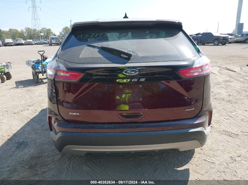 2023 Ford Edge Sel VIN: 2FMPK4J93PBA37187 Lot: 40352634