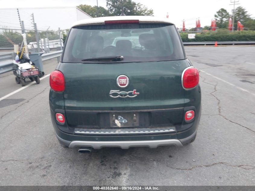 2016 Fiat 500L Trekking VIN: ZFBCFADH3GZ037845 Lot: 40352640