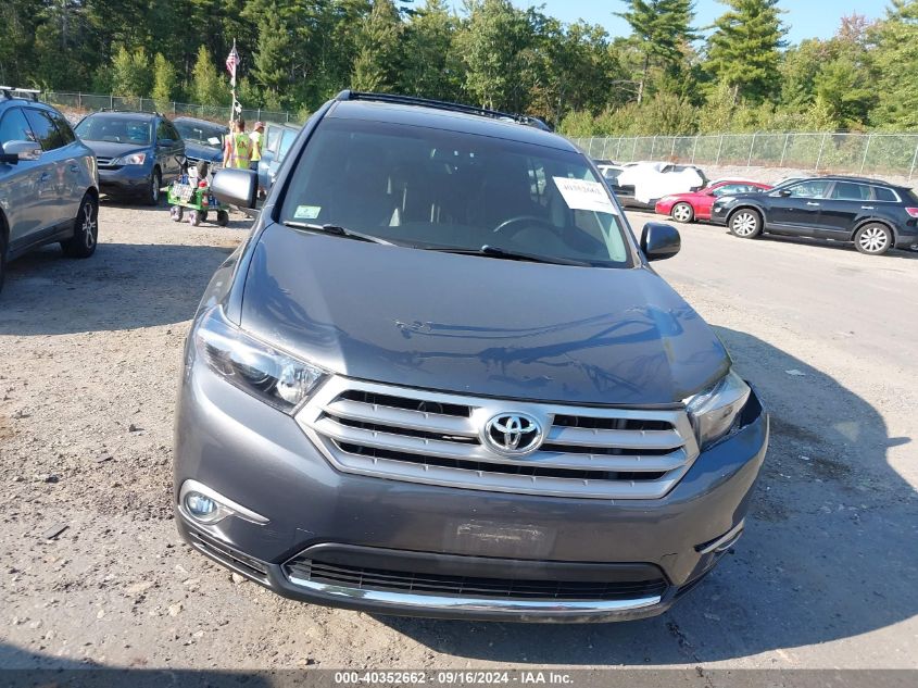 2011 Toyota Highlander Limited V6 VIN: 5TDDK3EH8BS069773 Lot: 40352662