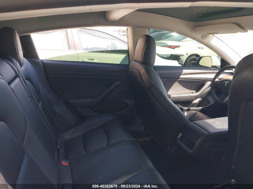 2021 Tesla Model 3 Standard Range Plus Rear-Wheel Drive VIN: 5YJ3E1EA5MF017728 Lot: 40352670