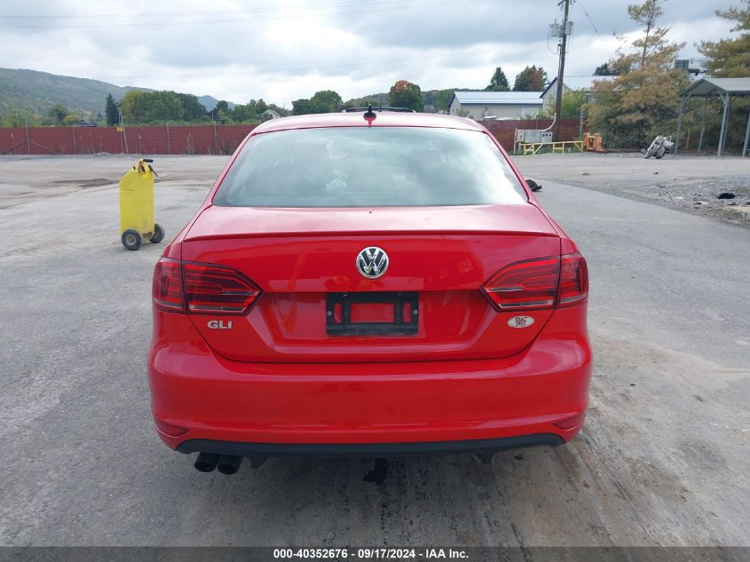 2014 Volkswagen Jetta Gli Edition 30 VIN: 3VW4T7AJ1EM288217 Lot: 40352676