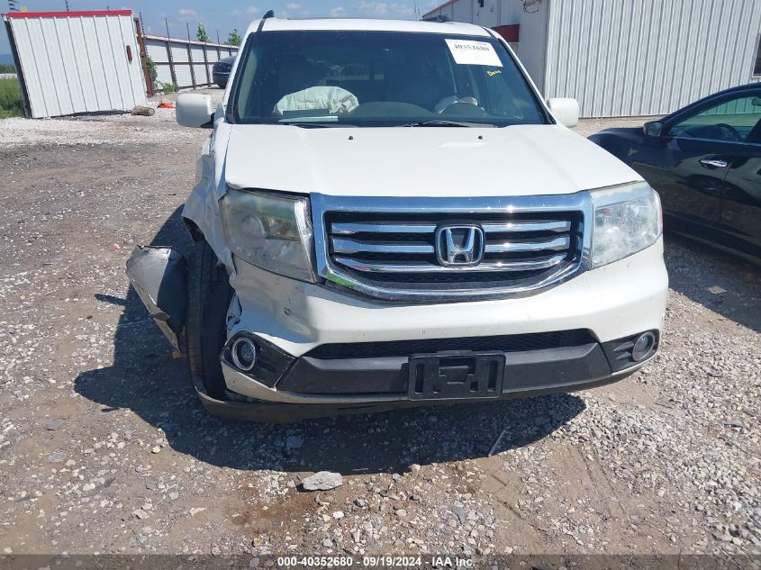 2013 Honda Pilot Touring VIN: 5FNYF4H97DB024119 Lot: 40352680