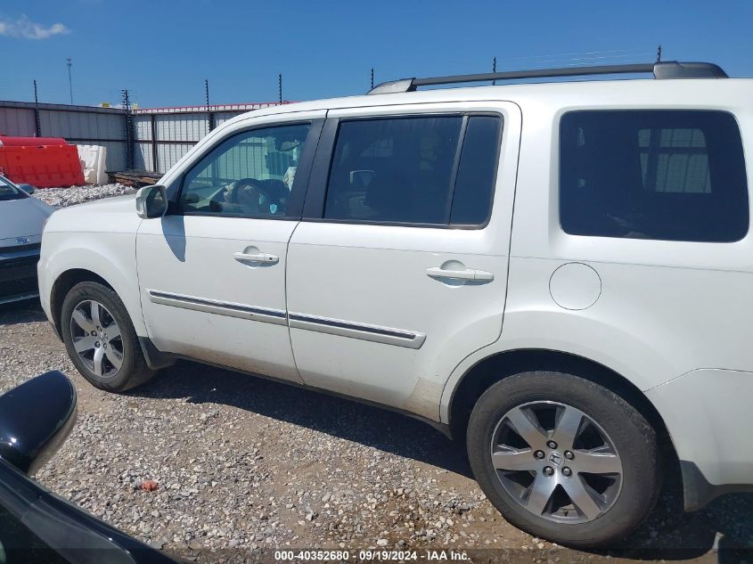 2013 Honda Pilot Touring VIN: 5FNYF4H97DB024119 Lot: 40352680