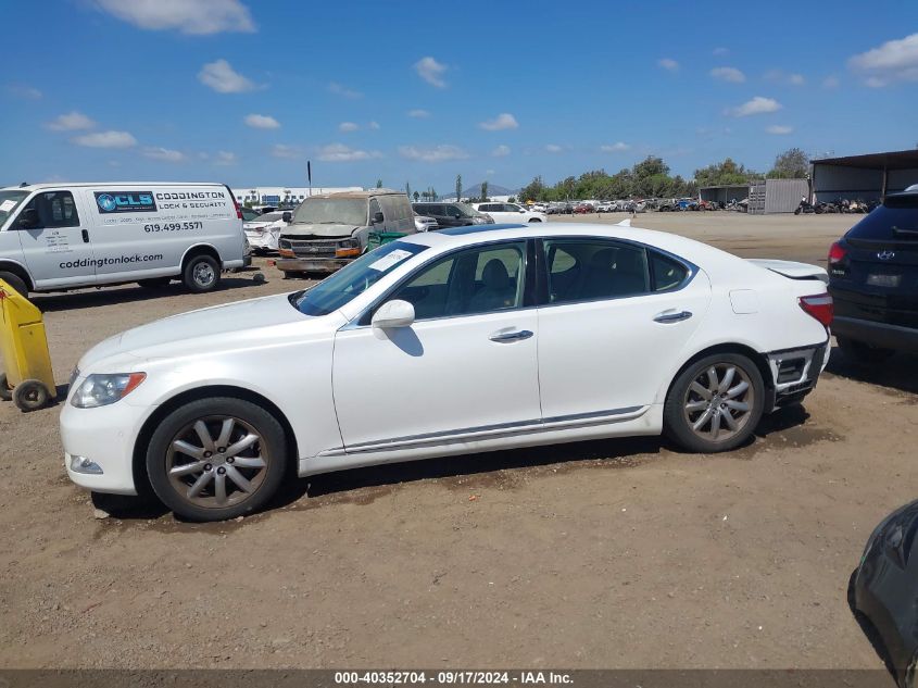 2008 Lexus Ls 460 VIN: JTHBL46F485066681 Lot: 40352704