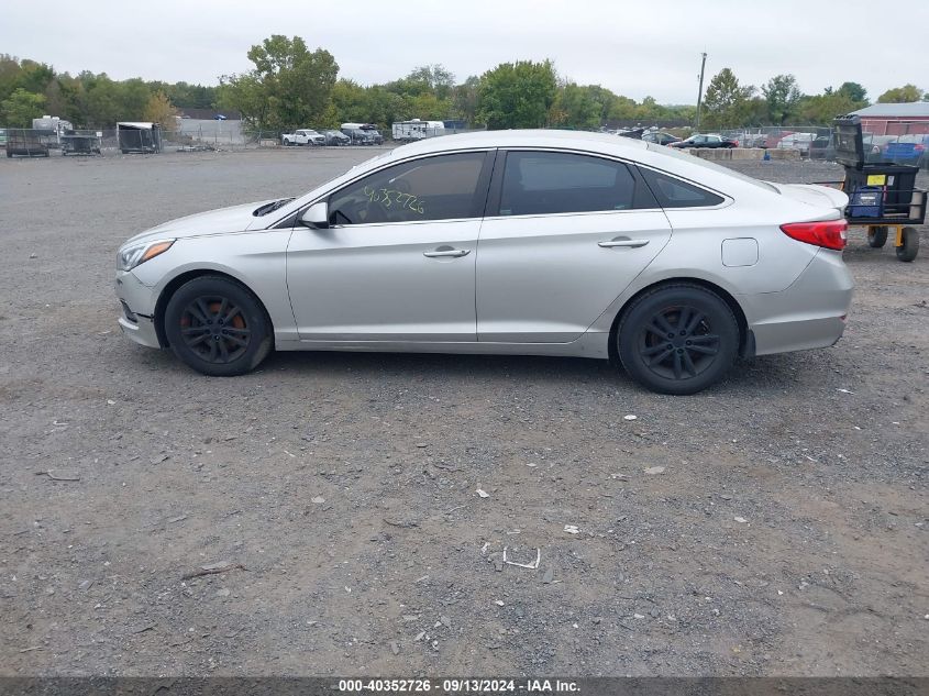 2016 Hyundai Sonata Se VIN: 5NPE24AFXGH351831 Lot: 40352726