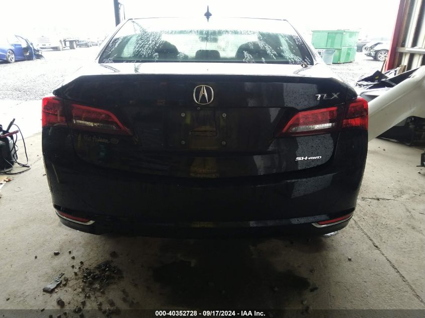 19UUB3F57FA000145 2015 Acura Tlx V6 Tech