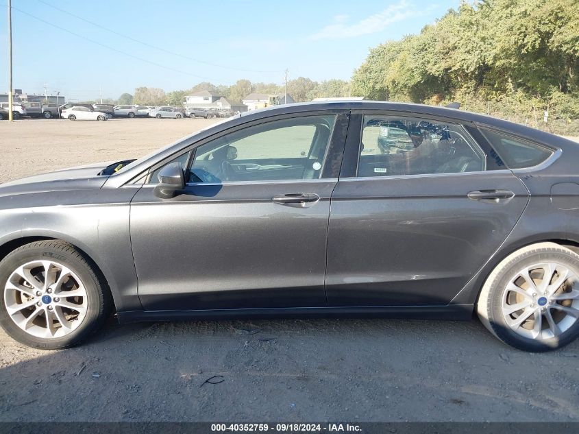 2020 Ford Fusion Se VIN: 3FA6P0HD3LR165421 Lot: 40352759