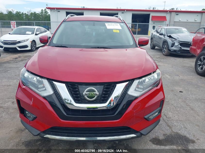 2017 Nissan Rogue Sv VIN: JN8AT2MT5HW407515 Lot: 40352795