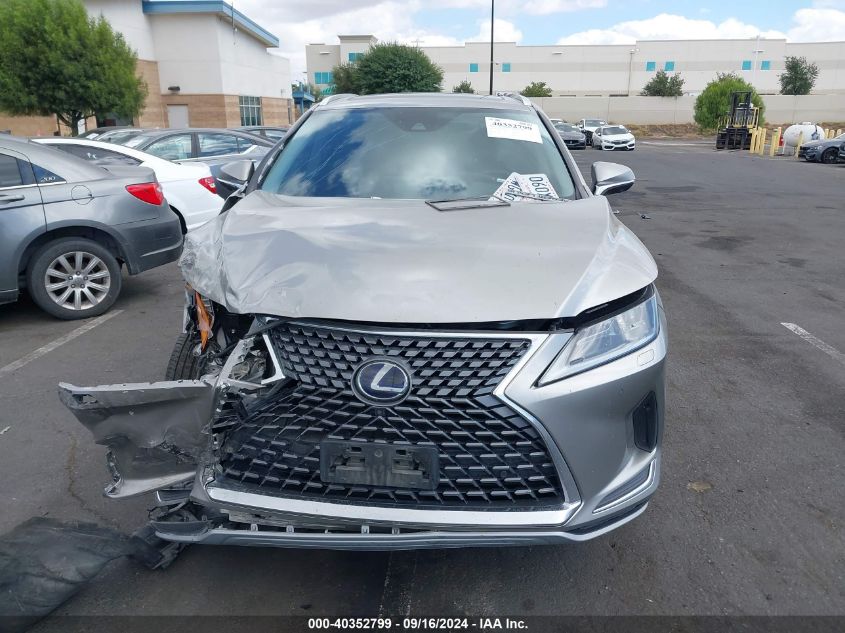 2021 Lexus Rx 450H VIN: 2T2HGMDA2MC068543 Lot: 40352799