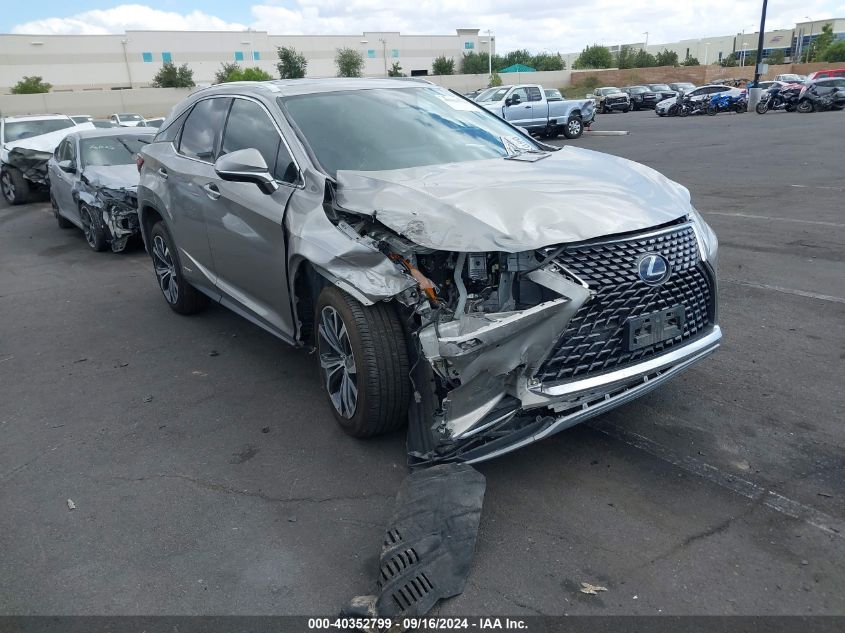 2021 Lexus Rx 450H VIN: 2T2HGMDA2MC068543 Lot: 40352799