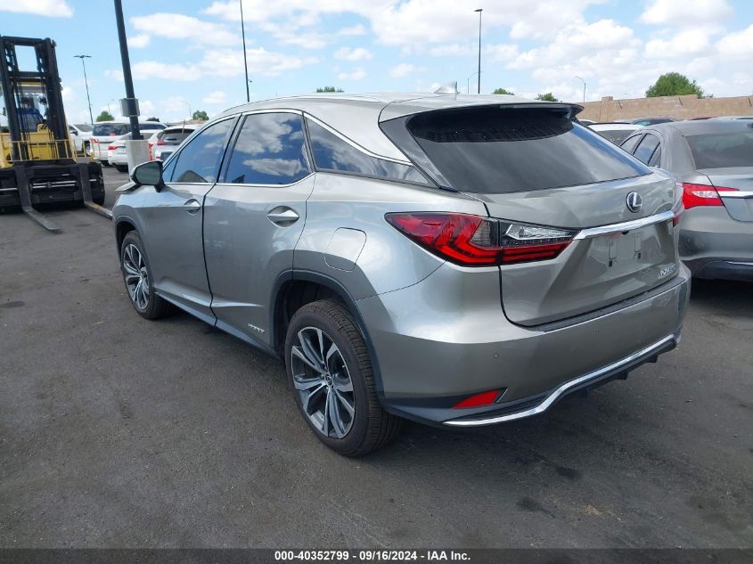 2021 Lexus Rx 450H VIN: 2T2HGMDA2MC068543 Lot: 40352799