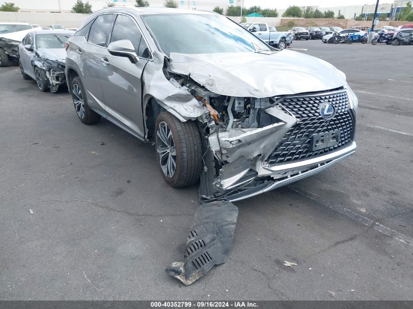 2021 Lexus Rx 450H VIN: 2T2HGMDA2MC068543 Lot: 40352799