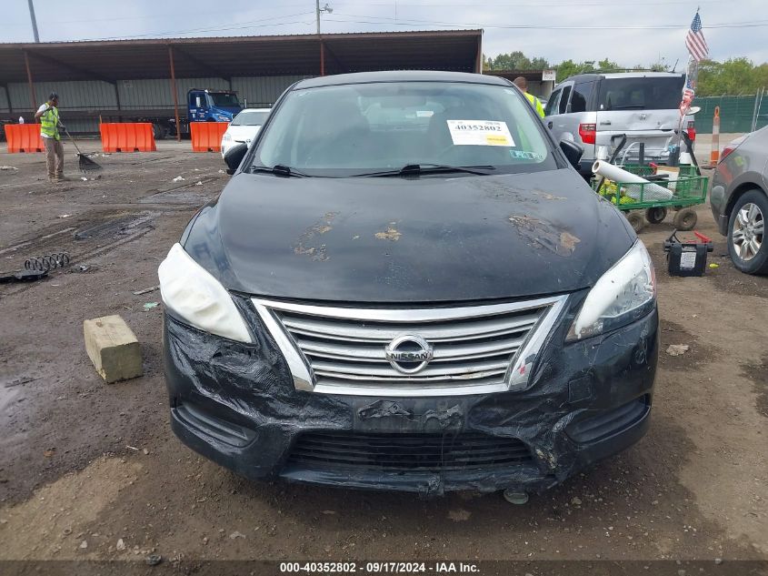 2013 Nissan Sentra Sv VIN: 1N4AB7AP2DN906944 Lot: 40352802