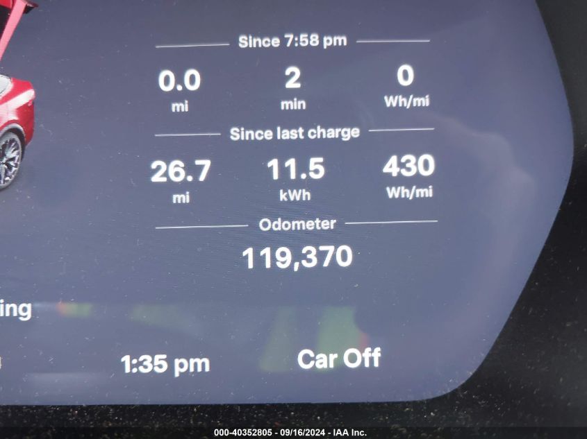 2018 Tesla Model X 100D/75D/P100D VIN: 5YJXCAE2XJF104164 Lot: 40352805