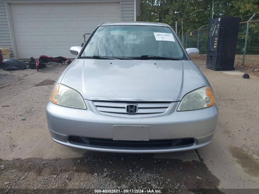 2003 Honda Civic Ex VIN: 2HGES26783H564044 Lot: 40352821