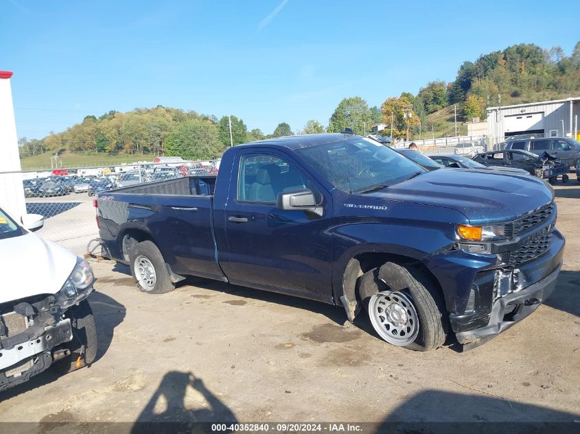 2021 Chevrolet Silverado 1500 4Wd Regular Cab Long Bed Wt VIN: 3GCNYAEKXMG310270 Lot: 40352840