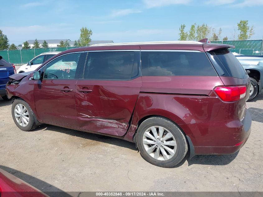 KNDMC5C11F6048090 2015 Kia Sedona Ex