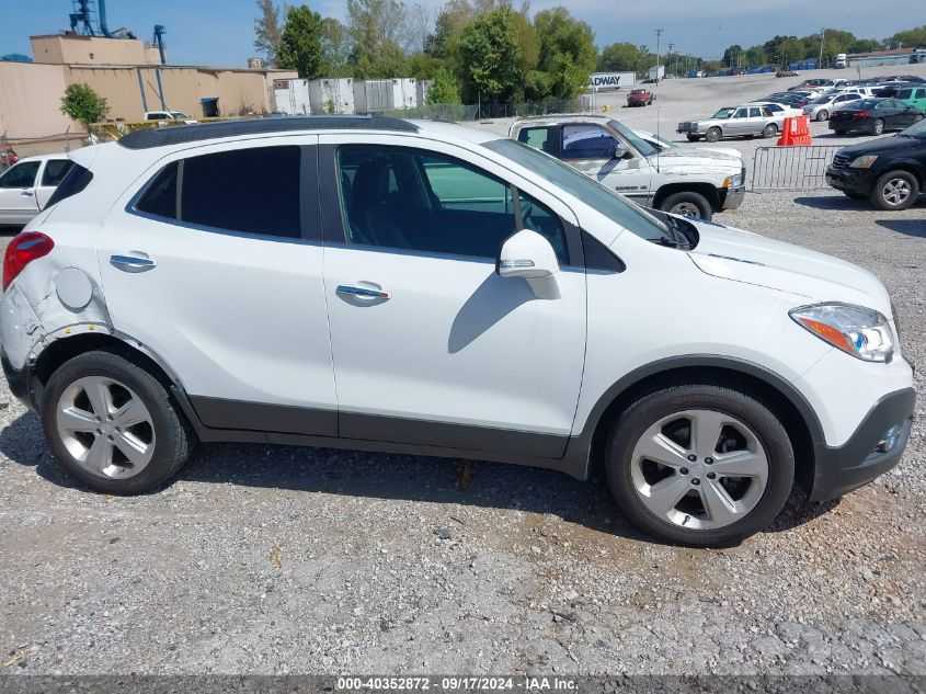 2016 Buick Encore Convenience VIN: KL4CJBSB9GB546289 Lot: 40352872