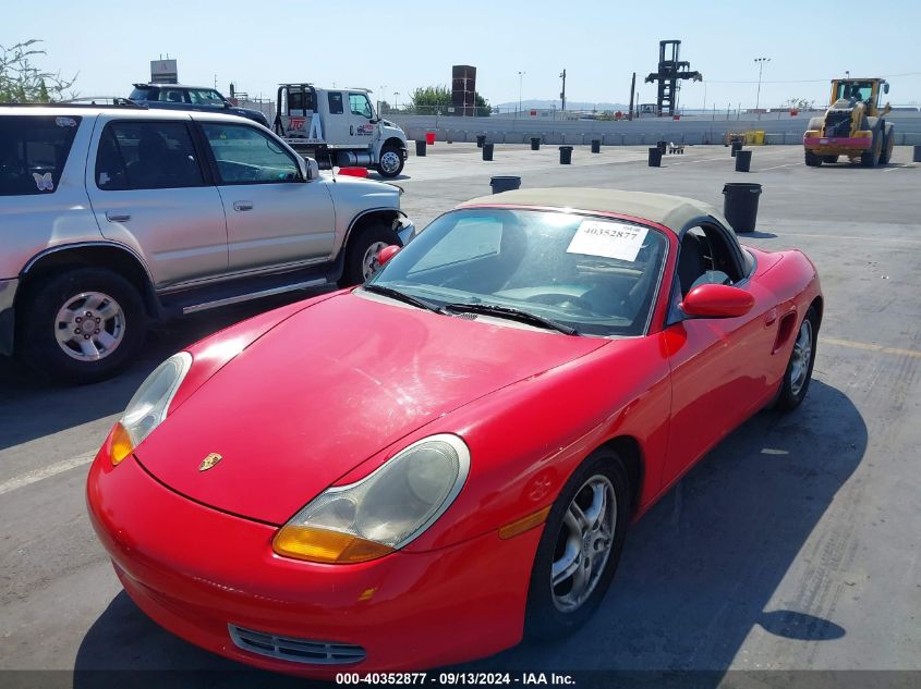 2000 Porsche Boxster VIN: WP0CA2981YU628443 Lot: 40352877