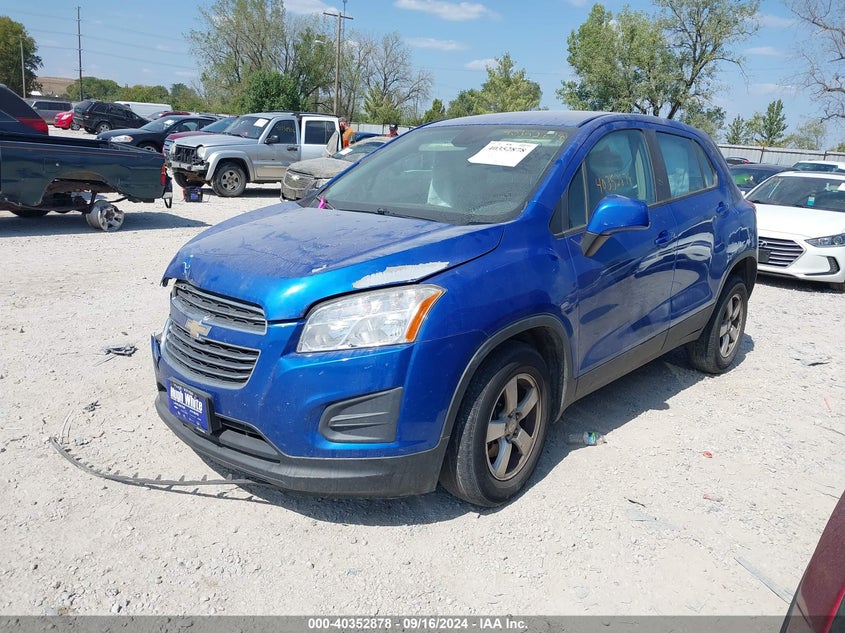 2016 CHEVROLET TRAX 1LS - KL7CJNSBXGB727485