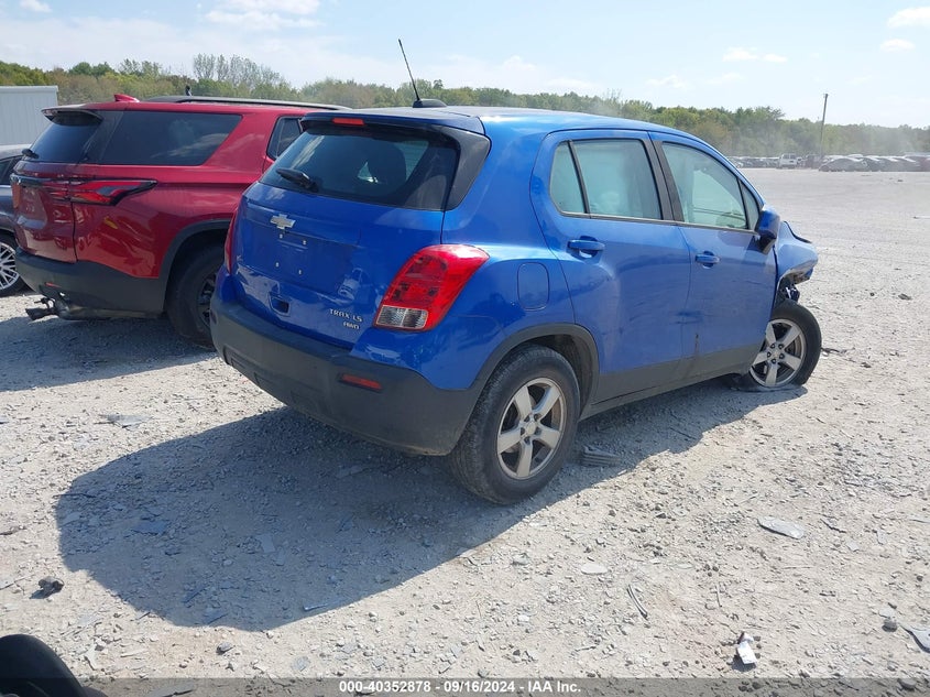 2016 CHEVROLET TRAX 1LS - KL7CJNSBXGB727485