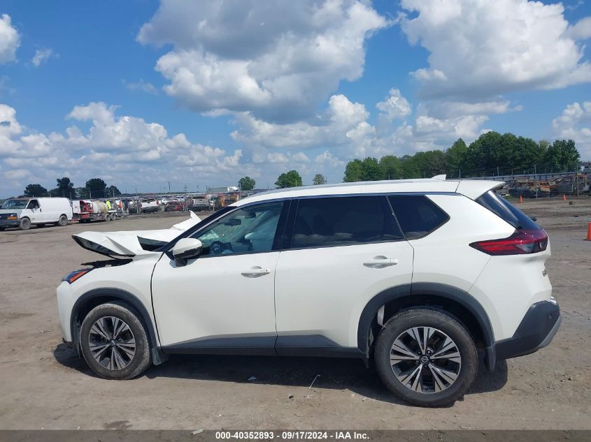 2021 Nissan Rogue Sv Fwd VIN: JN8AT3BA7MW017730 Lot: 40352893