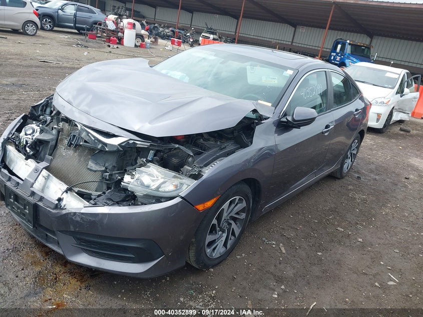 2016 HONDA CIVIC EX VIN: 19XFC2F72GE088505