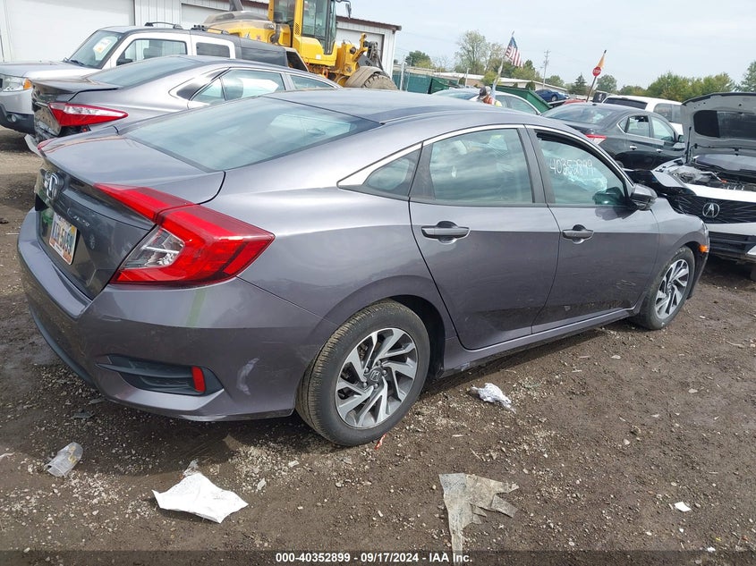 2016 HONDA CIVIC EX VIN: 19XFC2F72GE088505
