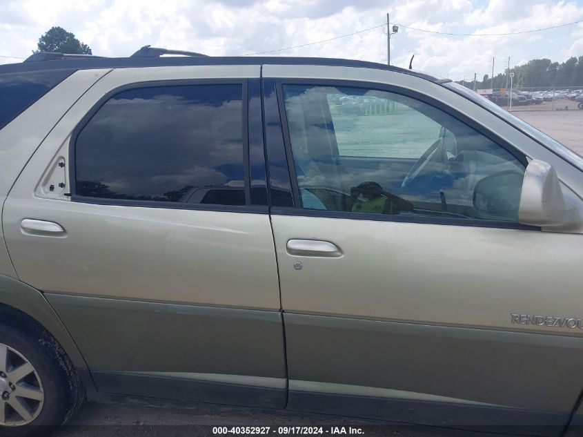 2003 Buick Rendezvous Cxl VIN: 3G5DA03E73S566005 Lot: 40352927