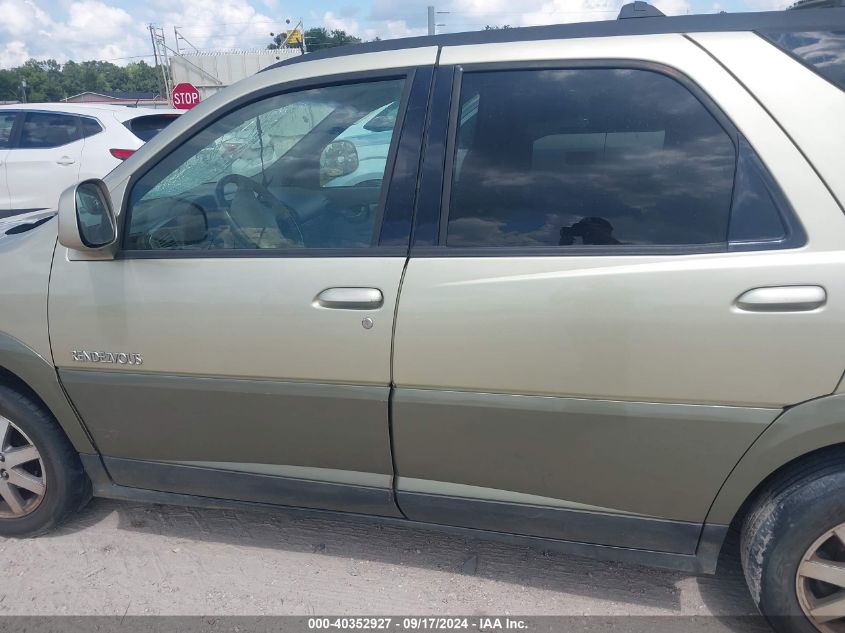 2003 Buick Rendezvous Cxl VIN: 3G5DA03E73S566005 Lot: 40352927