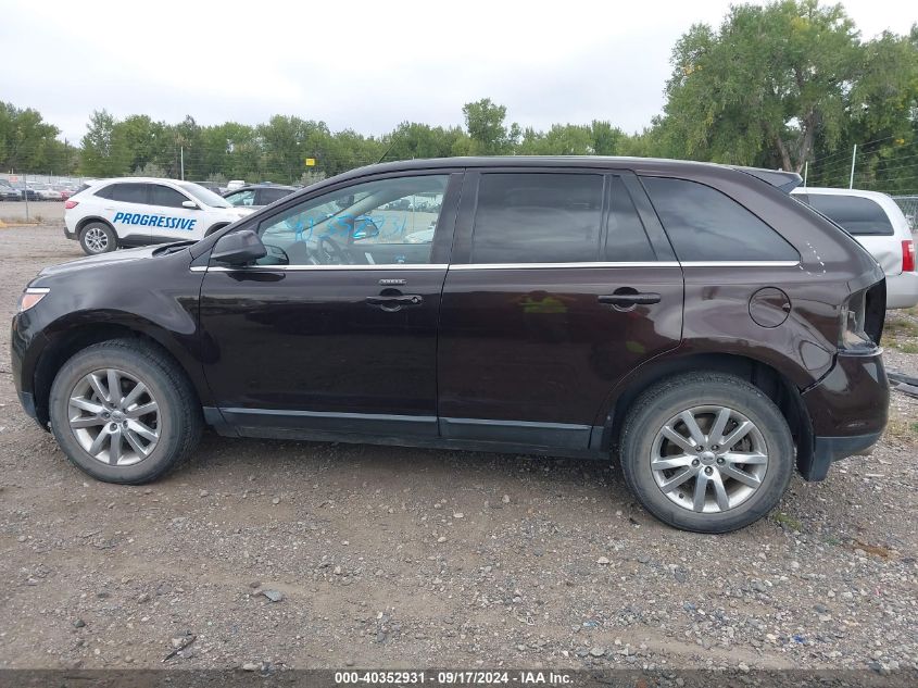 2013 Ford Edge Limited VIN: 2FMDK4KC2DBC89764 Lot: 40352931