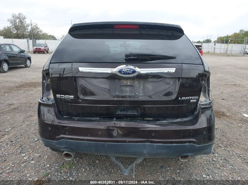 2013 Ford Edge Limited VIN: 2FMDK4KC2DBC89764 Lot: 40352931