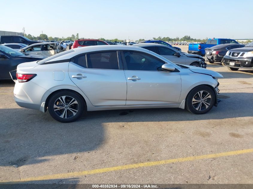 2021 Nissan Sentra Sv VIN: 3N1AB8CV1MY305588 Lot: 40352934