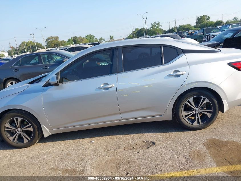 2021 Nissan Sentra Sv VIN: 3N1AB8CV1MY305588 Lot: 40352934